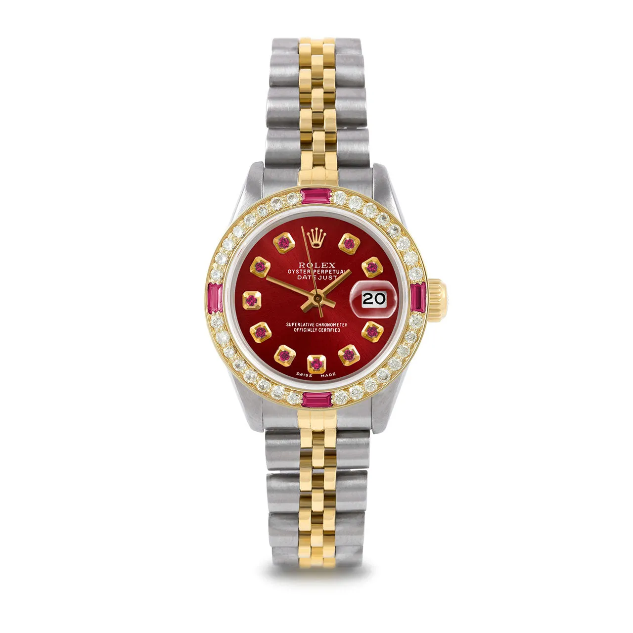 Rolex Datejust 26mm | 6917-TT-RED-RBY-AM-4RBY-JBL