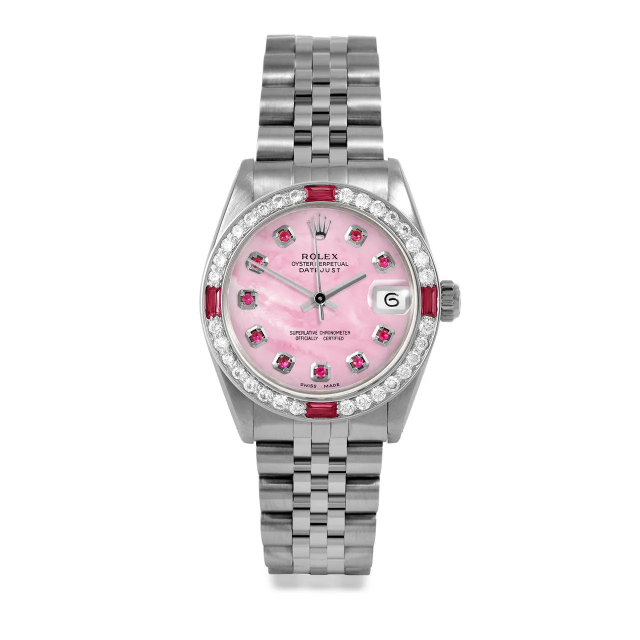 Rolex Datejust 31mm | 6827-SS-PMOP-RBY-AM-4RBY-JBL