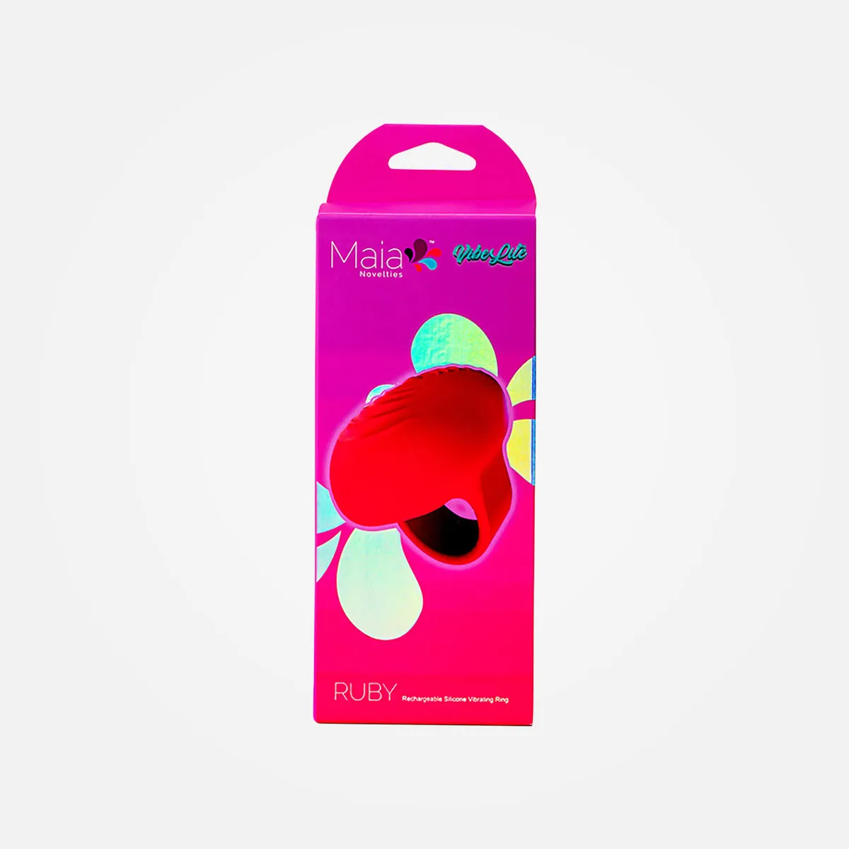 Ruby - Pink Rechargeable Finger Vibrator