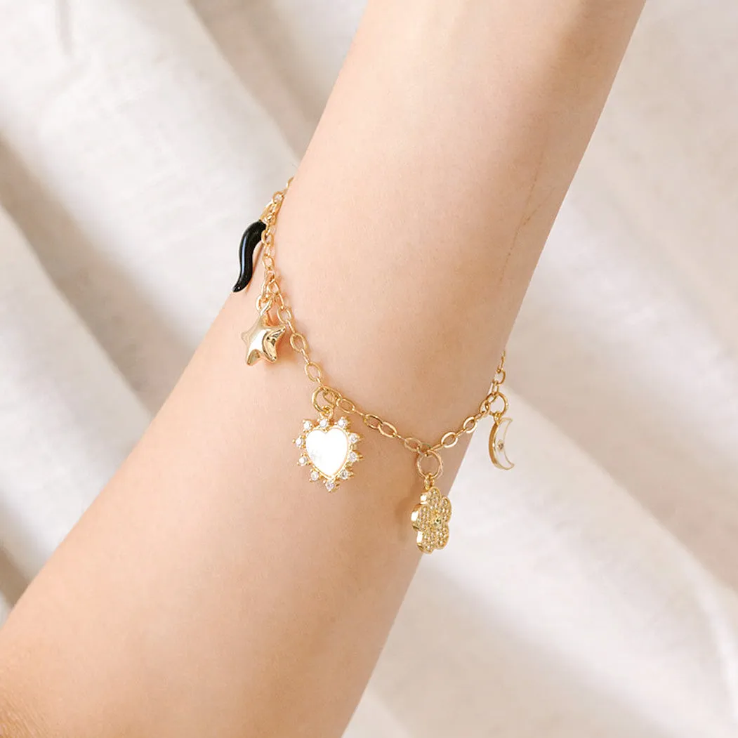 Sparkle Charm Bracelet