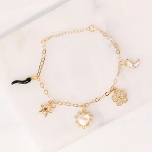 Sparkle Charm Bracelet