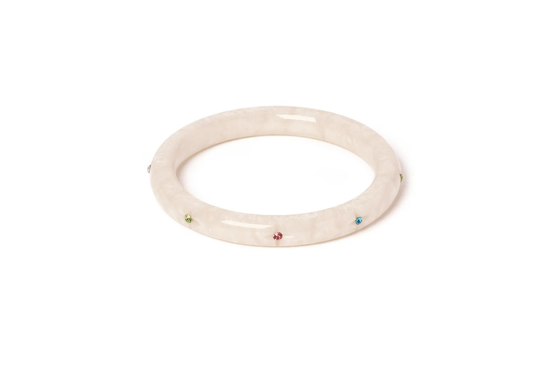 Splendette Frosted Gems Bangle Narrow