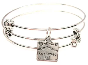 Vintage Ouija Board Triple Style Expandable Bangle Bracelet